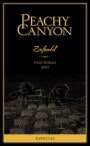Peachy Canyon Especial Zinfandel 2010  Front Label