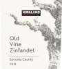 Kirkland Signature Sonoma County Old Vine Zinfandel 2018  Front Label