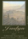 Juslyn Spring Mountain Cabernet Sauvignon 2001 Front Label