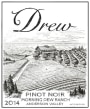Drew Morning Dew Pinot Noir 2014  Front Label