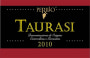 Perillo Taurasi 2010  Front Label