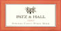 Patz & Hall Sonoma Coast Pinot Noir 2007  Front Label