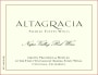Araujo Altagracia 2006 Front Label