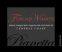 Pianetta Winery Tuscan Nights 2012  Front Label