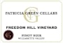 Patricia Green Freedom Hill Vineyard Pinot Noir 2015  Front Label