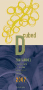 D-Cubed Cellars Korte Ranch Zinfandel 2007  Front Label