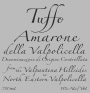 Tuffo Amarone della Valpolicella 2013  Front Label