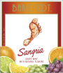 Barefoot Sangria  Front Label