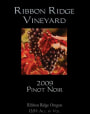 Ribbon Ridge Vineyards Pinot Noir 2009 Front Label