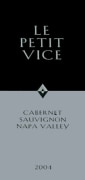 Vice Versa Le Petit Vice Cabernet Sauvignon 2004 Front Label