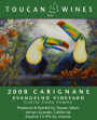 Toucan Wines Evangelho Vineyard Carignane 2008 Front Label