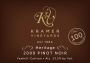 Kramer Heritage Pinot Noir 2009  Front Label