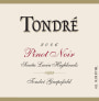 Tondre Wines Grapefield Pinot Noir 2006  Front Label