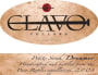 Clavo Cellars Dreamer Petite Sirah 2008 Front Label
