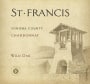 St. Francis Wild Oak Vineyard Chardonnay 2012 Front Label