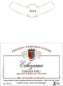 Francois Confuron-Gindre Echezeaux Grand Cru Rouge 2014 Front Label