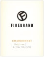 Firebrand Barrel Fermented Chardonnay 2016  Front Label