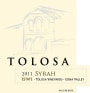 Tolosa Winery Estate Syrah 2011 Front Label
