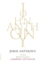 John Anthony Vineyards Napa Valley Cabernet Sauvignon 2004  Front Label
