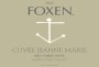 Foxen Cuvee Jeanne Marie 2002  Front Label