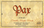Pax Castelli-Knight Ranch Syrah 2013 Front Label