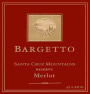 Bargetto Reserve Merlot 2002 Front Label