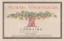 Alban Lorraine Estate Syrah 1999 Front Label
