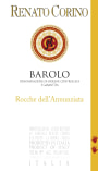 Renato Corino Barolo Vigneto Rocche dell'Annunziata 2019  Front Label