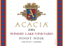 Acacia Lake Vineyard Pinot Noir 2004 Front Label