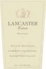Lancaster Nicole's 2002 Front Label