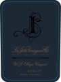 La Jota W.S. Keyes Merlot 2011 Front Label