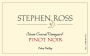 Stephen Ross Stone Corral Vineyard Pinot Noir 2011  Front Label