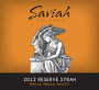 Saviah Reserve Syrah 2012 Front Label
