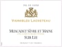 Lacheteau Muscadet Sevre et Maine Sur Lie 2017  Front Label