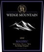 Wedge Mountain Winery Northridge Vineyard Malbec 2010  Front Label