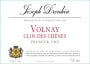 Joseph Drouhin Volnay Clos Des Chenes 2010 Front Label
