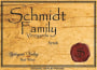 Schmidt Family Vineyards Syrah 2013  Front Label