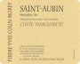 Pierre-Yves Colin-Morey St-Aubin Cuvee Marguerite Premier Cru 2019  Front Label