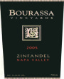 Bourassa Vineyards Zinfandel 2005  Front Label