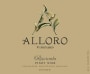 Alloro Vineyard Riservata Pinot Noir 2013  Front Label