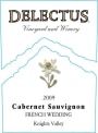 Delectus French Wedding Cabernet Sauvignon 2009  Front Label
