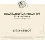 Domaine Lamy Pillot Chassagne-Montrachet Boudriotte Premier Cru Rouge 2006  Front Label