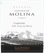 Castillo de Molina San Pedro Reserva Carmenere 2014 Front Label