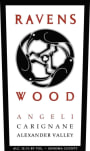 Ravenswood Angeli Carignan 2013  Front Label