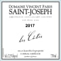 Vincent Paris Saint-Joseph Les Cotes 2017  Front Label