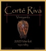Corte Riva Merlot 2005  Front Label