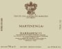 Marchesi di Gresy Barbaresco Martinenga 2002  Front Label
