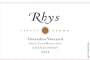 Rhys Horseshoe Vineyard Chardonnay 2021 Front Label