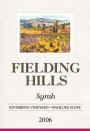 Fielding Hills Winery Riverbend Vineyard Syrah 2006 Front Label