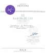 Baron de Ley Varietales Graciano 2012  Front Label